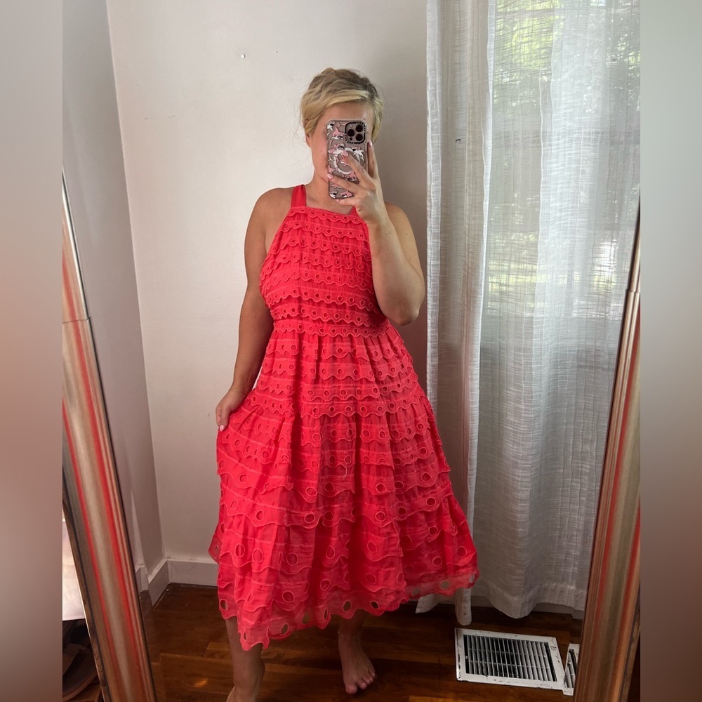 NWT Anthropologie Maeve MIDI Dress 4P - Picture 3 of 10